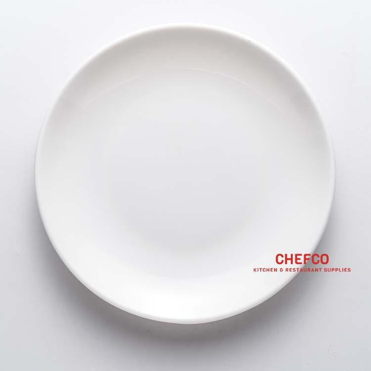 White Melamine Dinner Plate (007-011)