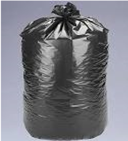 Black Garbage Bags (100 bags)