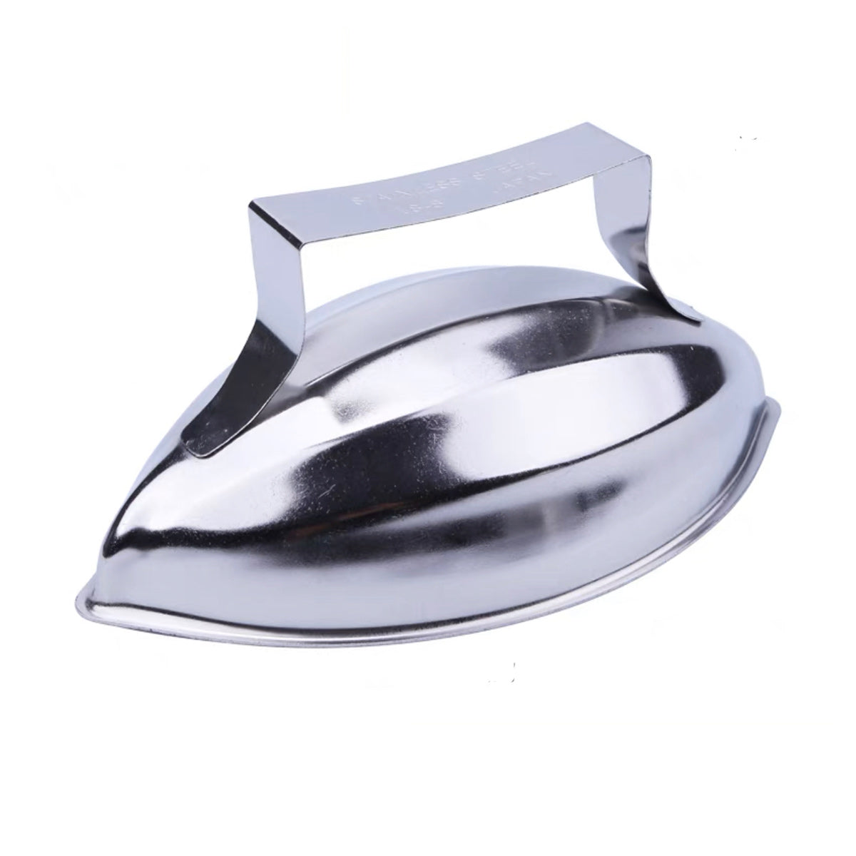 Stainless Steel Olive Oval Mold with Handle (16.3cmL x 8.8cmW x 7cmH)