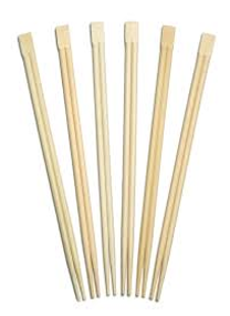 Bamboo Chopsticks with Paper Sleeves