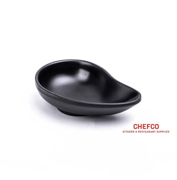 Melamine Teardrop Sauce Dish (4") (40030) - Chefcoca