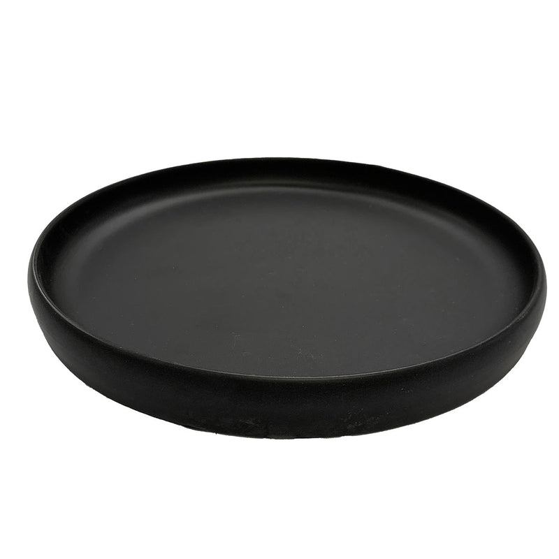Black Drum Shape Plate (43002-85/105)