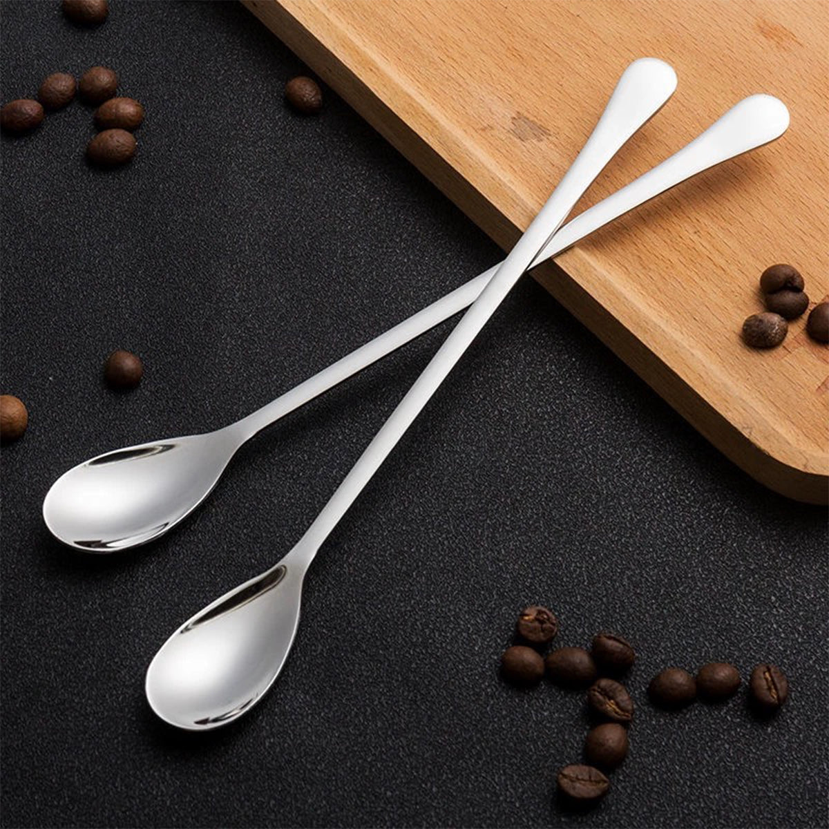 Long Handle spoon, S/S