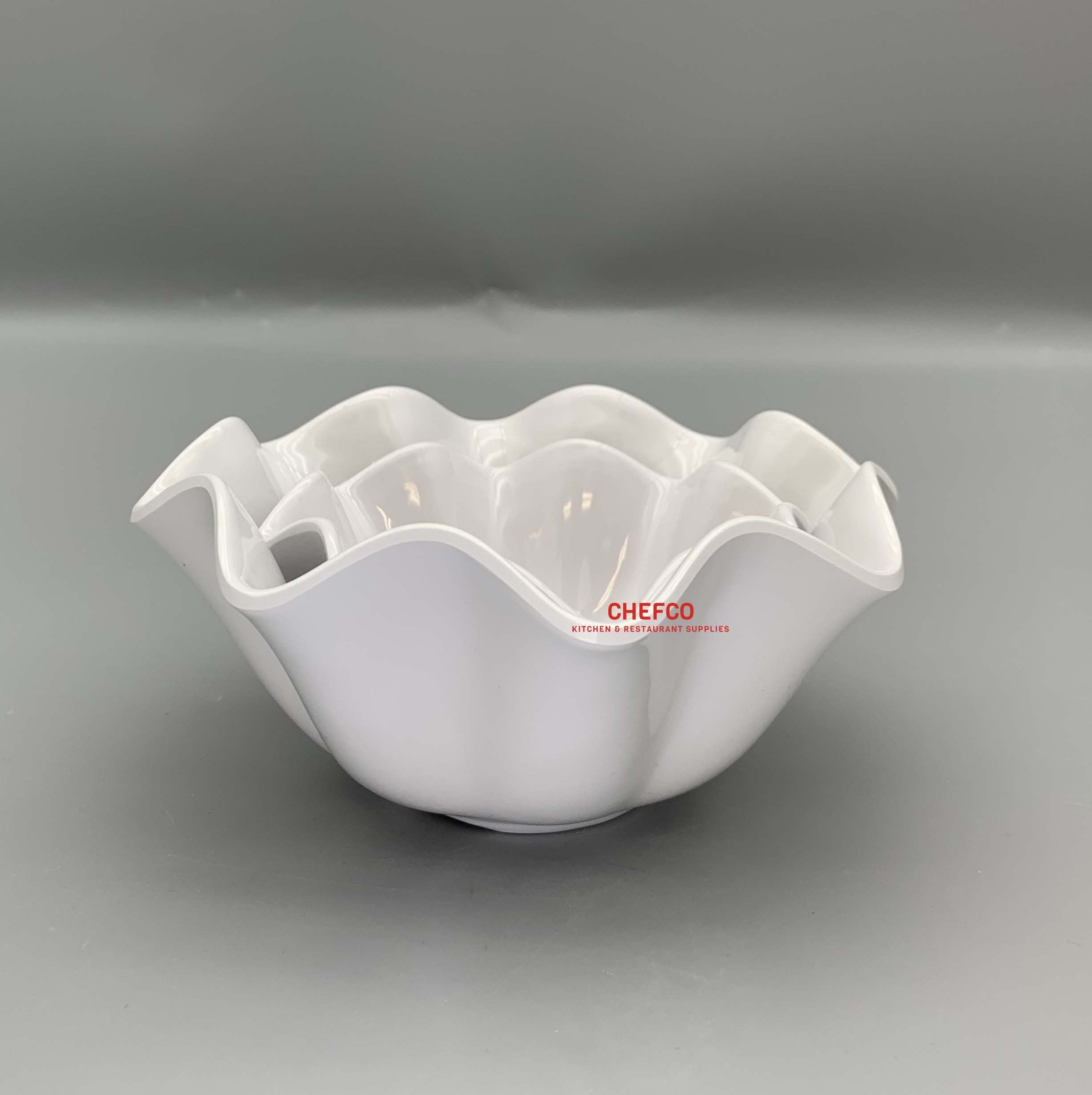 Flower Shaped Melamine Bowl (551-553) - Chefcoca