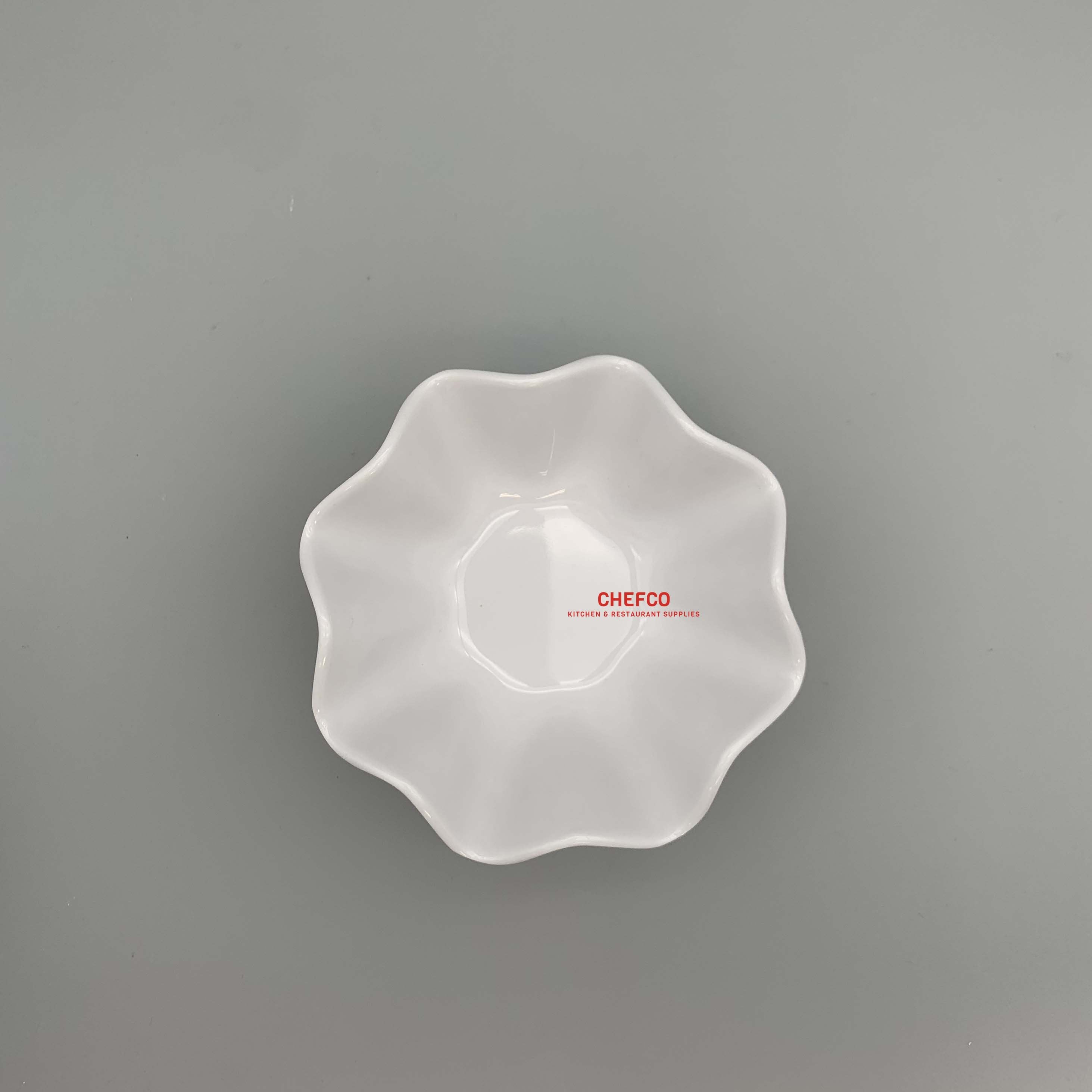 Flower Shaped Melamine Bowl (551-553) - Chefcoca