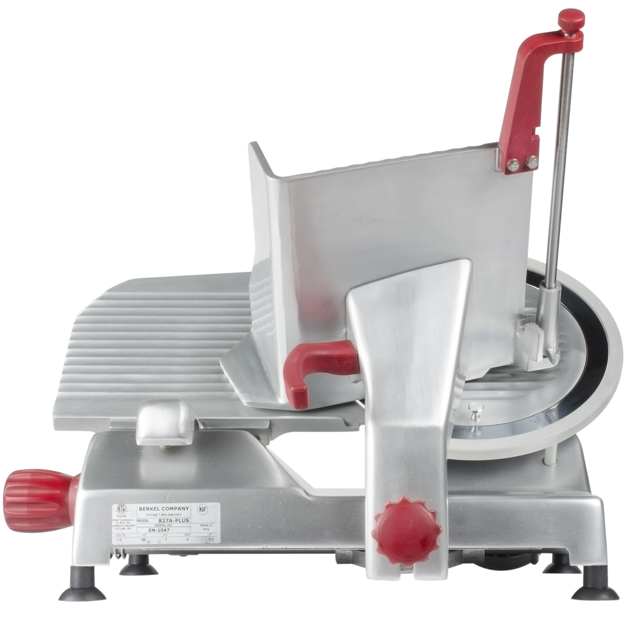 Berkel 827A-PLUS 12" Manual Gravity Feed Meat Slicer