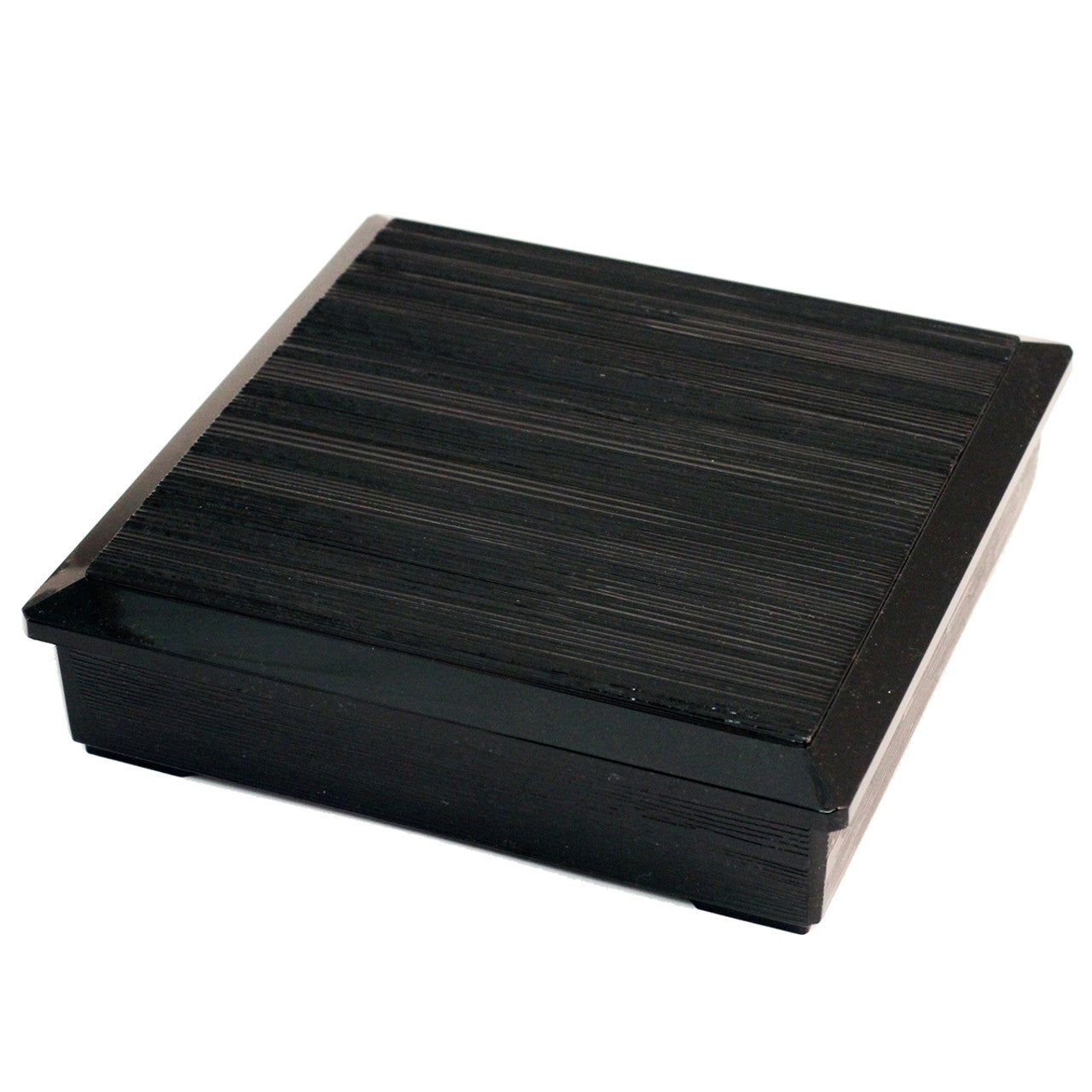 Black Square Shokado Bento Box 10.12" x 10.12" - Chefcoca