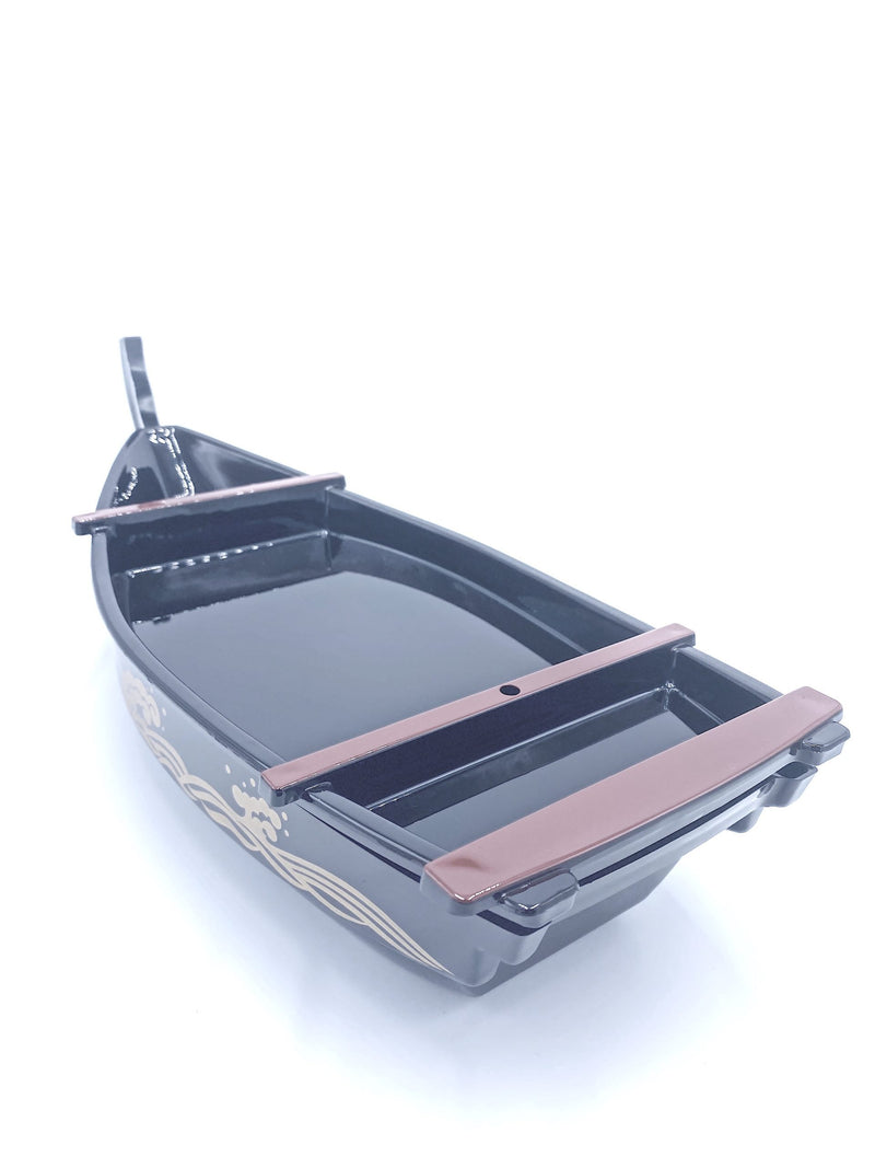 Large Resin Lacquer Sushi Boat