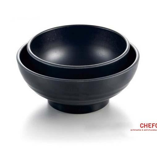 Black Melamine Udon Noodle Bowl (A1206-A1207)
