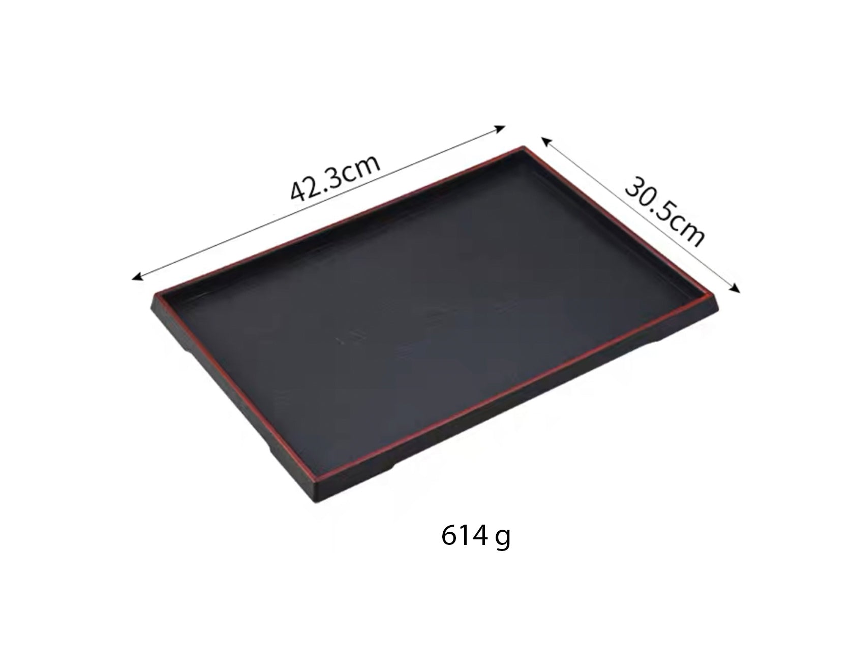 Non-Slip Multi-Purpose Plastic Fast Food Serving Trays