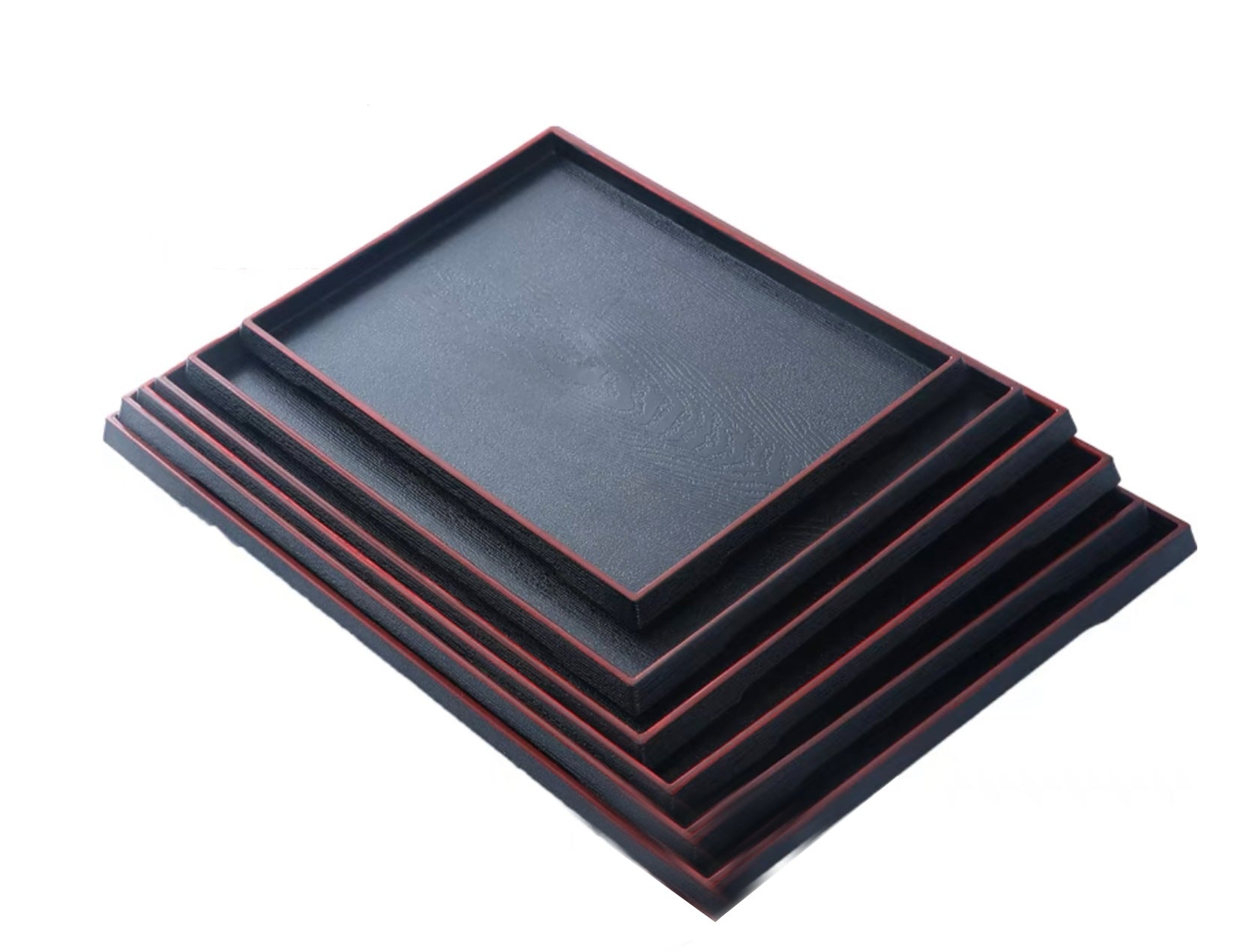 Non-Slip Multi-Purpose Plastic Fast Food Serving Trays