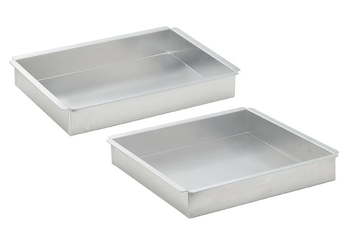 Winco Aluminium Rectangular Cake Pan (9"L x 13"W x 2H")