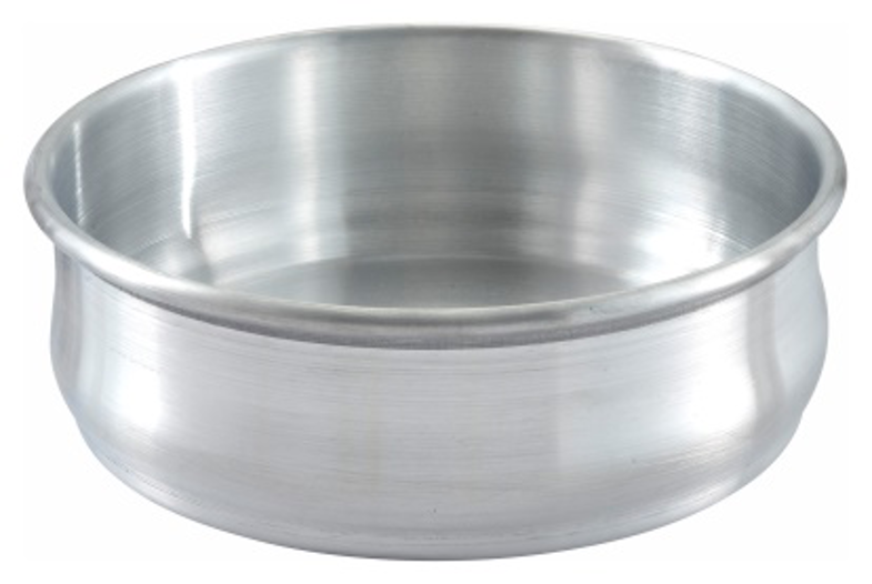 Winco Aluminium Stackable Dough Pan (48oz) - Chefcoca