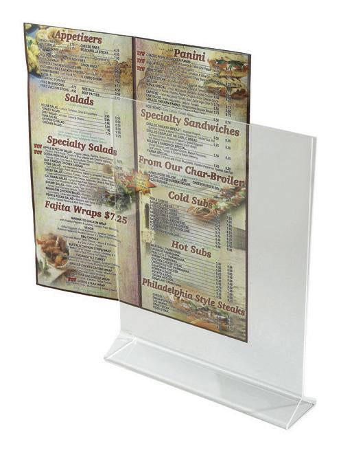 Acrylic Menu Holder 8" x 11"