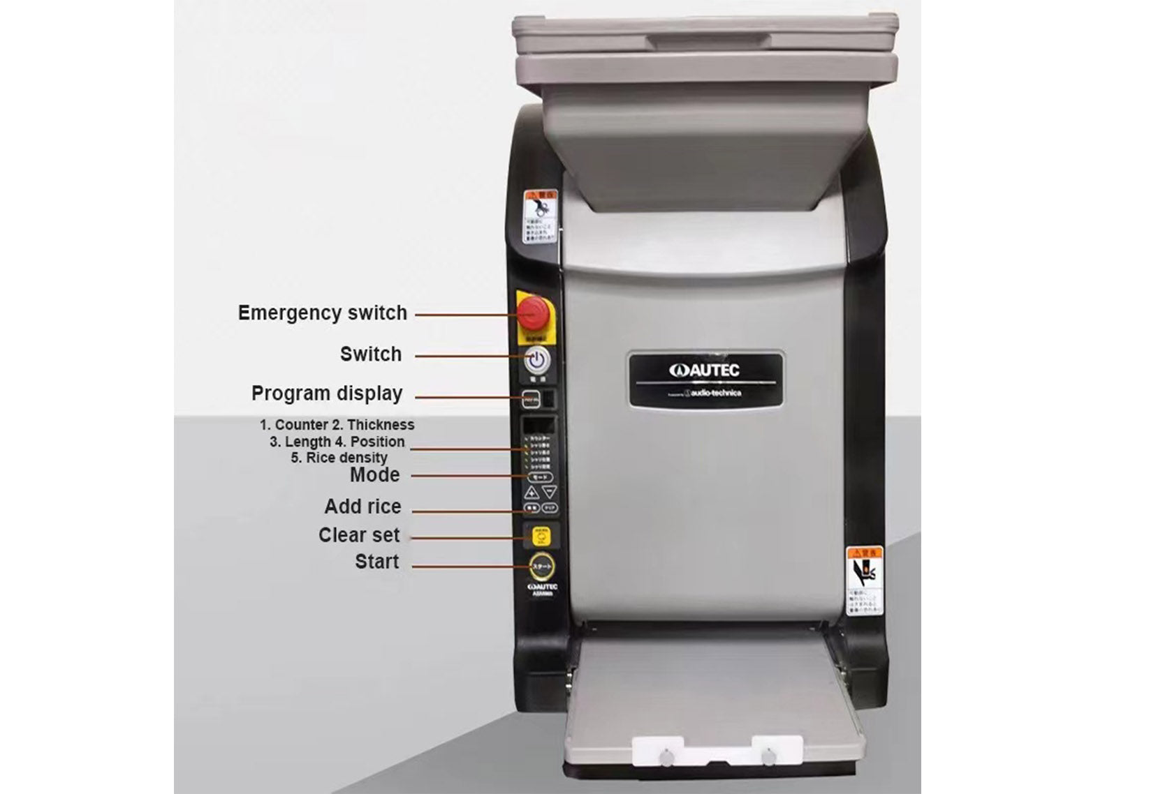 Autec Maki Sushi Master ASM 865A - Chefcoca
