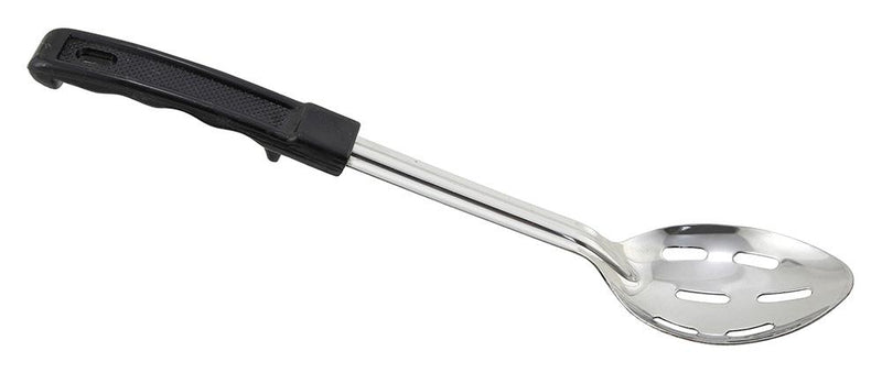 Stainless Steel Slotted Basting Spoon, Stop Hook Handle (13" - 15" Length)