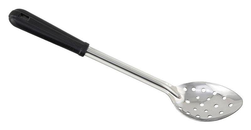 Stainless Steel, 1.2mm Perforated Basting Spoon, Bakelite Handle (11" - 15" Length)