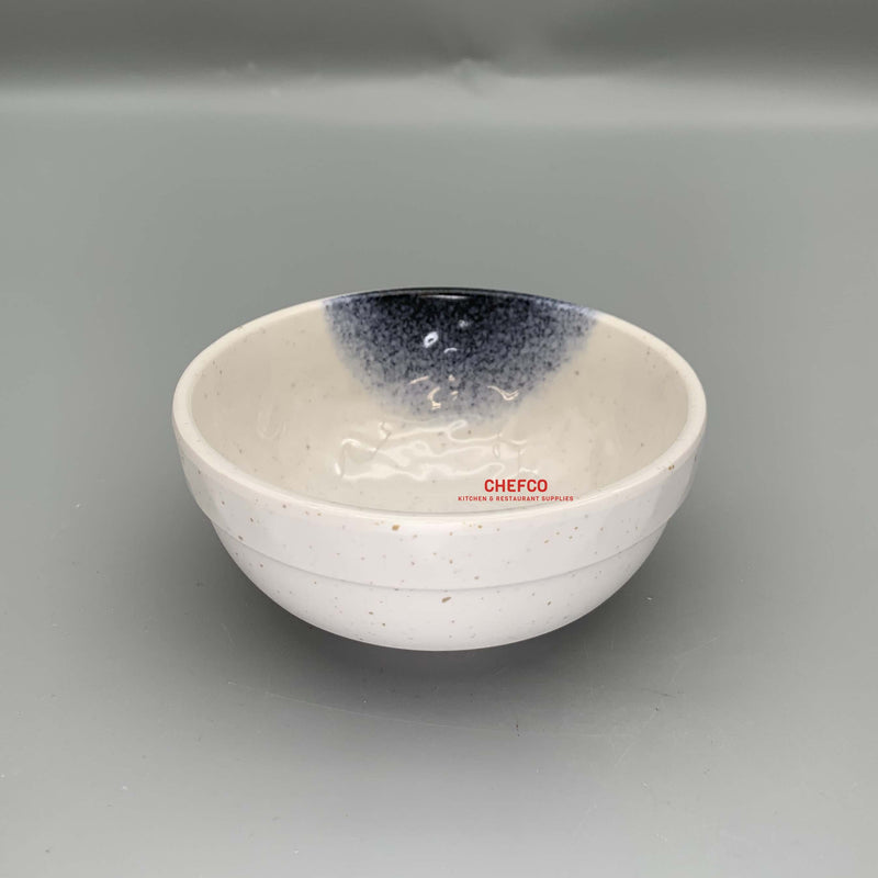 Dark Blue Ombre Low Melamine Bowl (BY4005K)