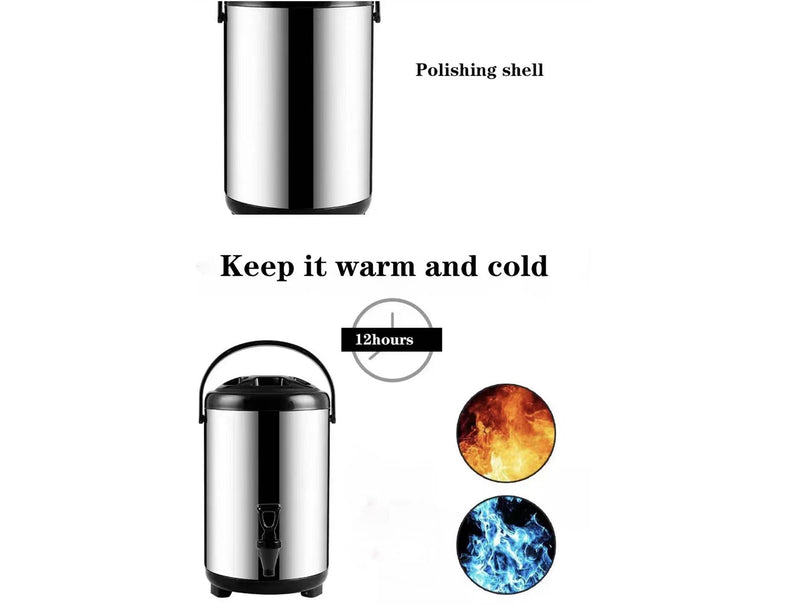 Stainless Steel Insulated Beverage Dispenser (HP-10L/HP-12L)