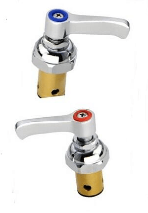 Wall-Mounted Faucet with 8" Centers and 12" Swing Spout (C-1801）