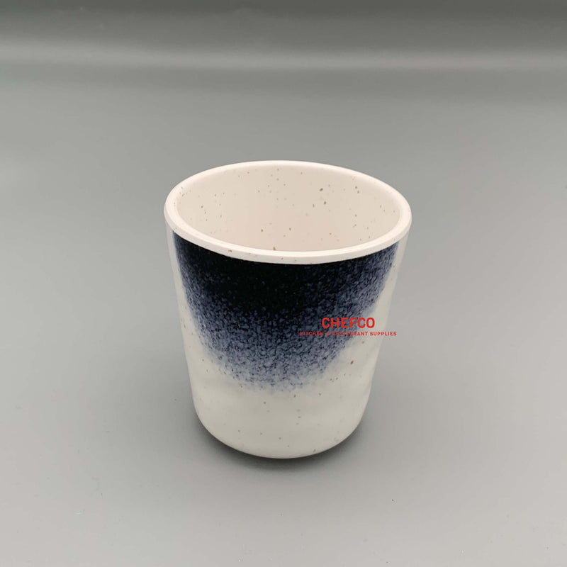 Dark Blue Ombre Melamine Tea Cup (C205)