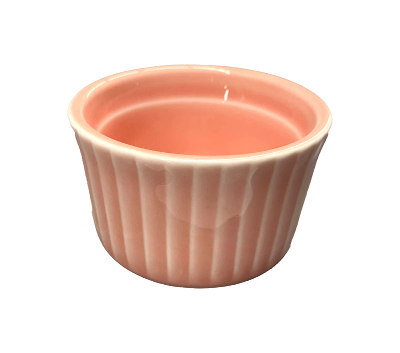 Pink Porcelain Ramekin Souffle