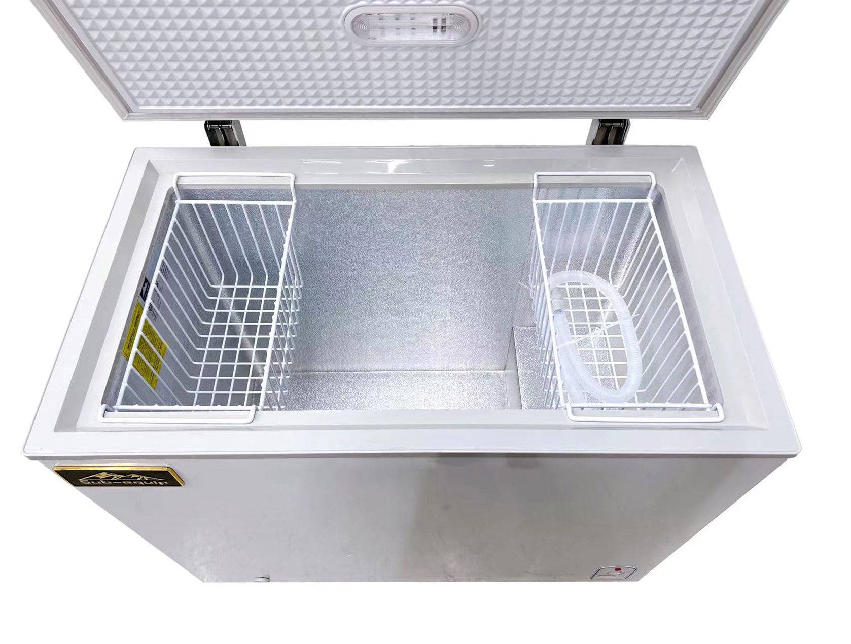 Sub-equip 560L Solid White Lid Chest Freezer (71.06"x29.53"x33.46") without casters - Chefcoca