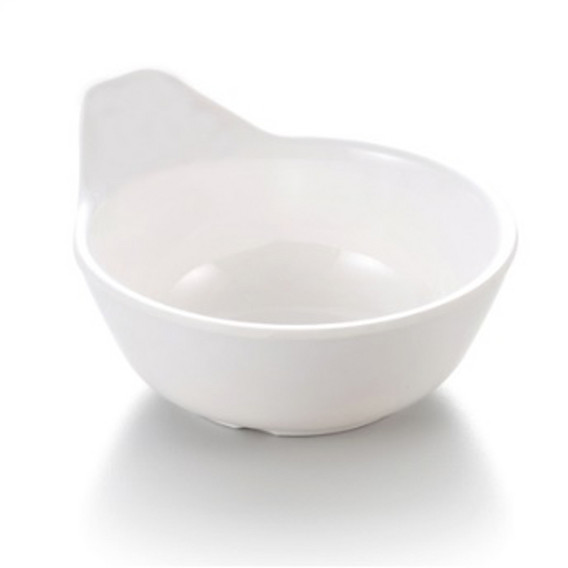 White Melamine Small Hook Bowl (CFL806)