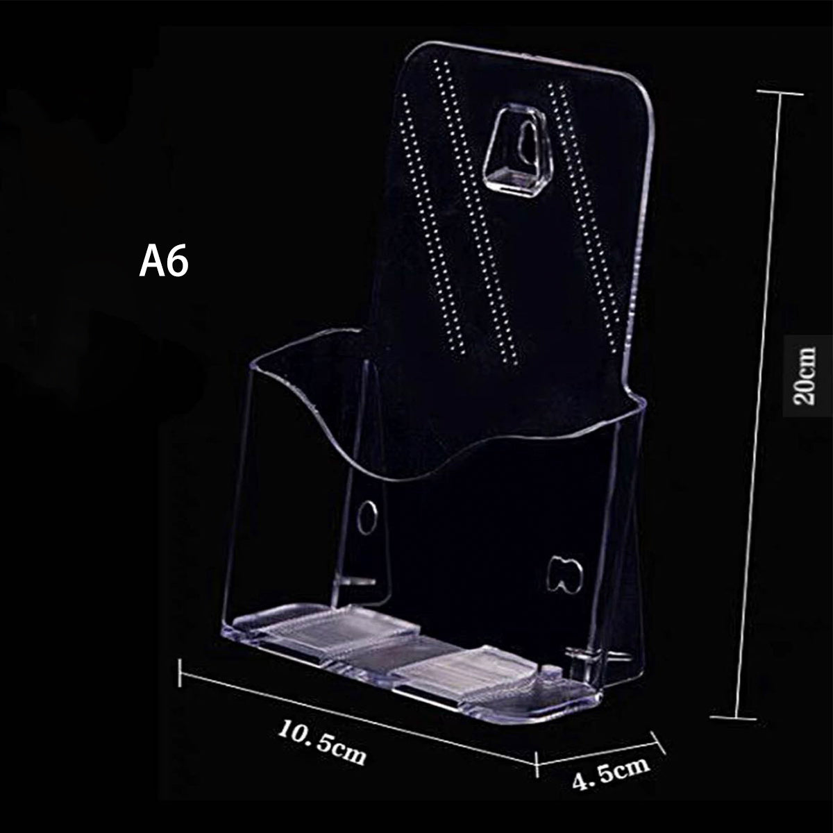 CHEFCO,ABH-46, Acrylic Brochure Holder , Fit 4.1"x5.8" - Chefcoca