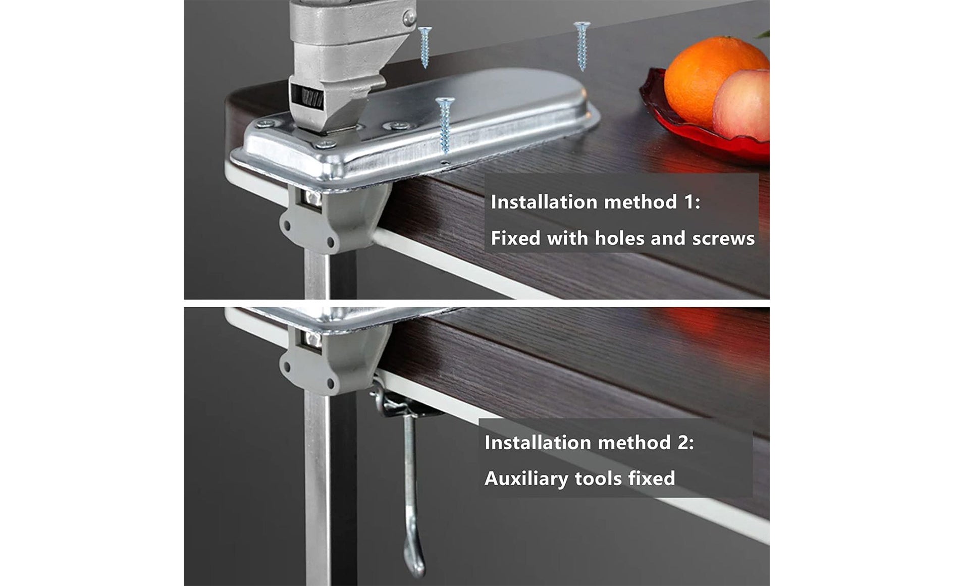 Heavy Duty Table Mounted Manual Can Opener (CO-2) - Chefcoca