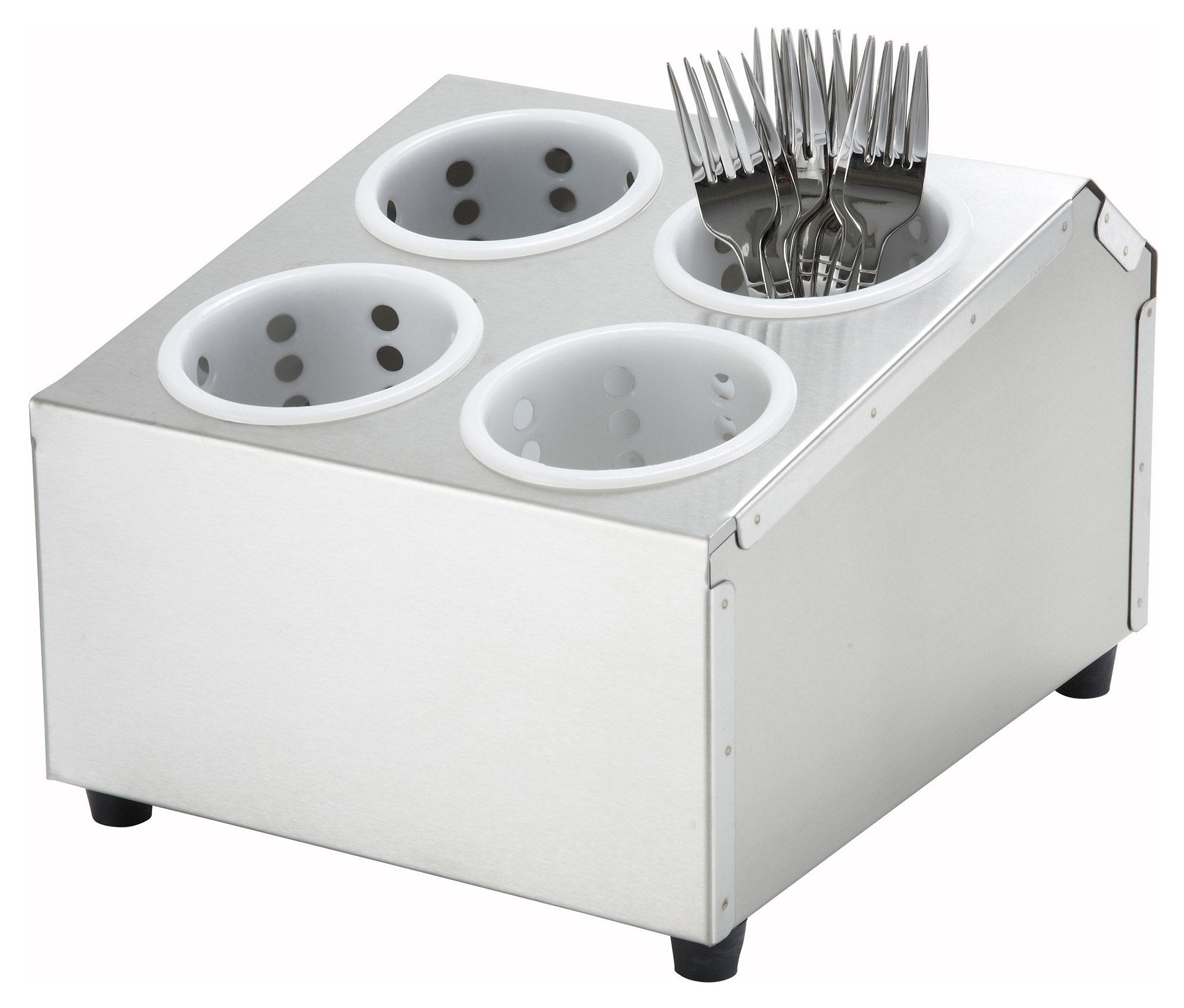 不锈钢餐具架，4槽，仅含支架