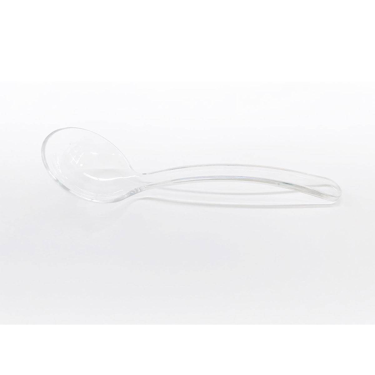 Petite cuillère transparente en PC, 1 pièce