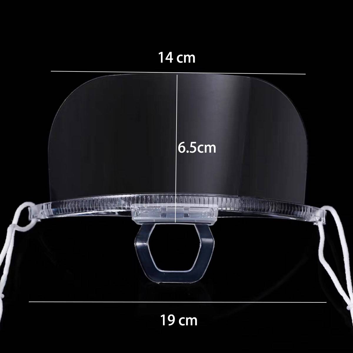 CHEFCO,M-PC,Transparent Sanitary Clear Face Shield - Chefcoca