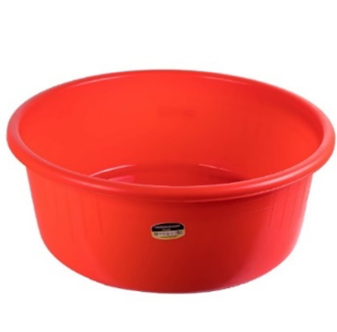 CHEFCO,RD68A, 26.4" Dia Round Plastic Wash Dish Pan ,Red - Chefcoca