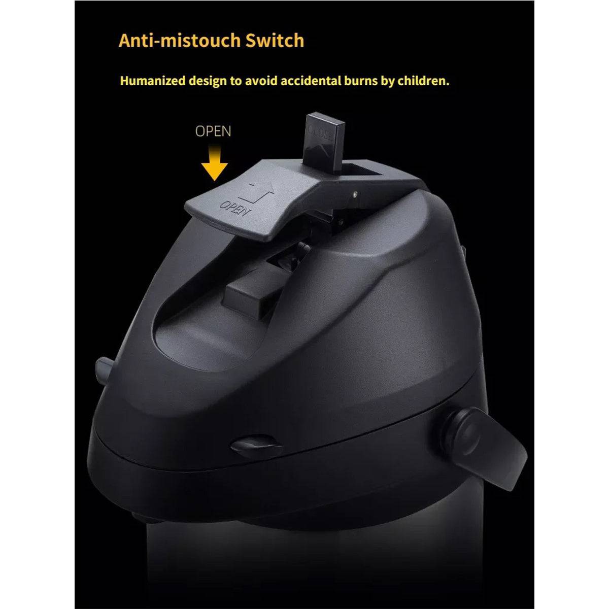 Thermos à pompe à vide à double paroi en acier inoxydable pour airpot