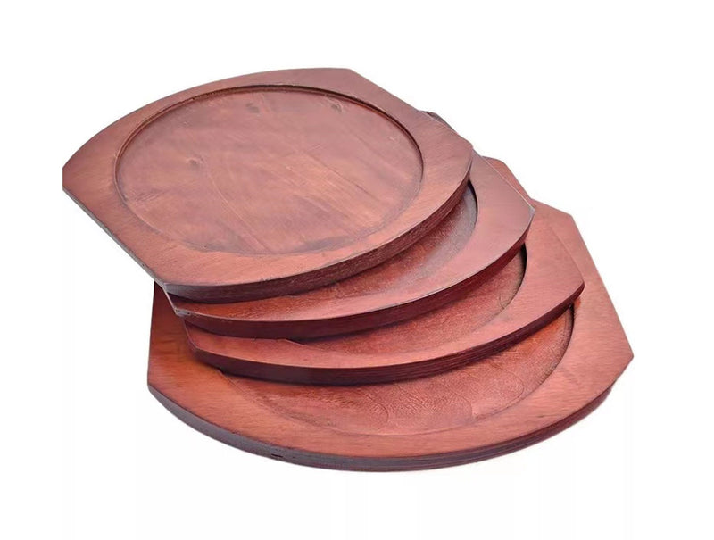 Wood Tray for Cast Iron Steak Platter