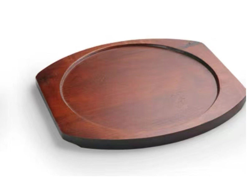 Wood Tray for Cast Iron Steak Platter