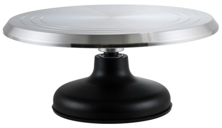 Winco Cake Decorating Stand, Revolving (12" Diameter) - Chefcoca