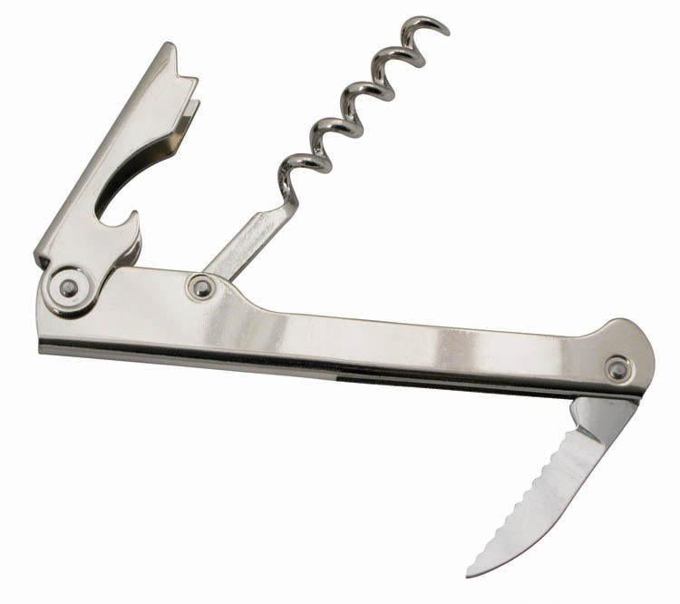 Stainless Steel Economy Waiter's Corkscrew