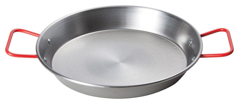 Paella Pan with Polished Carbon Steel