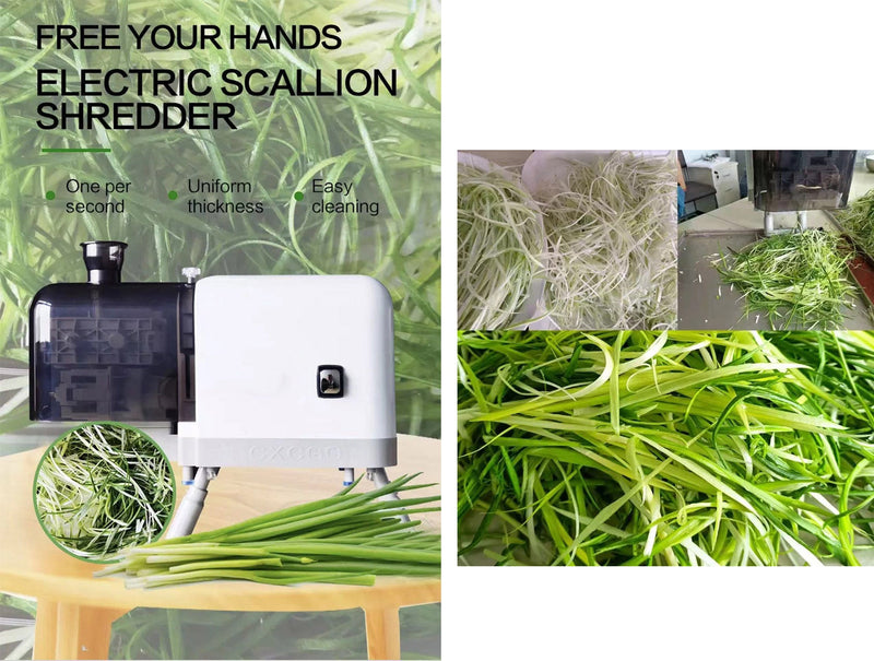 Green onion slicer how it work ! 