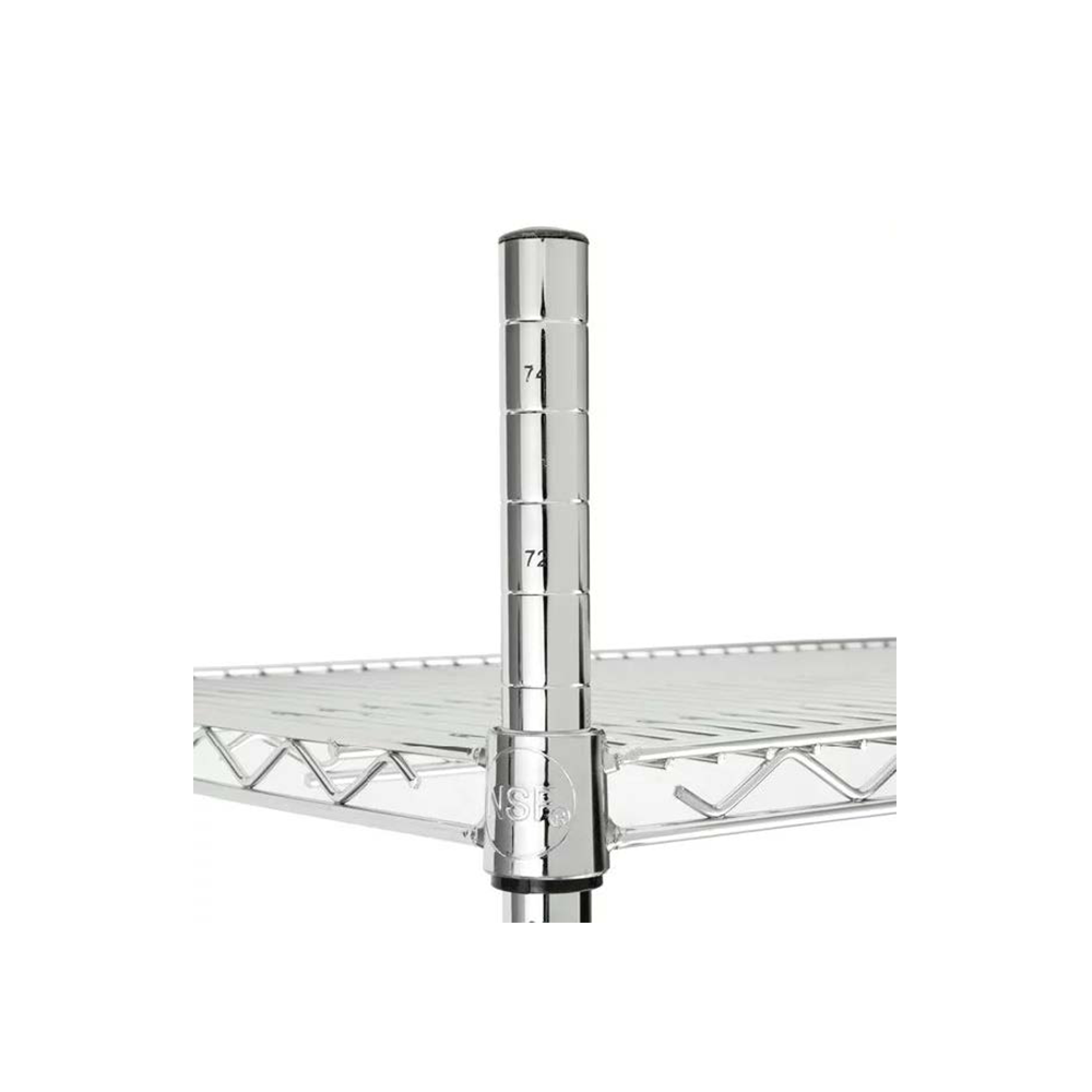 Chrome Plated Shelving Post (34" - 86" Heights, sold 4 pieces) - Chefcoca