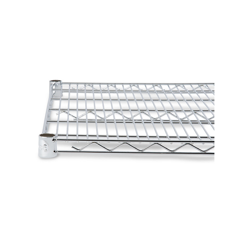 Chrome Plated Wire Shelves 14" Width (2 Pieces, shelves only)