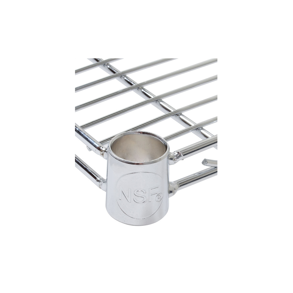 Chrome Plated Wire Shelves 14" Width (2 Pieces, shelves only) - Chefcoca
