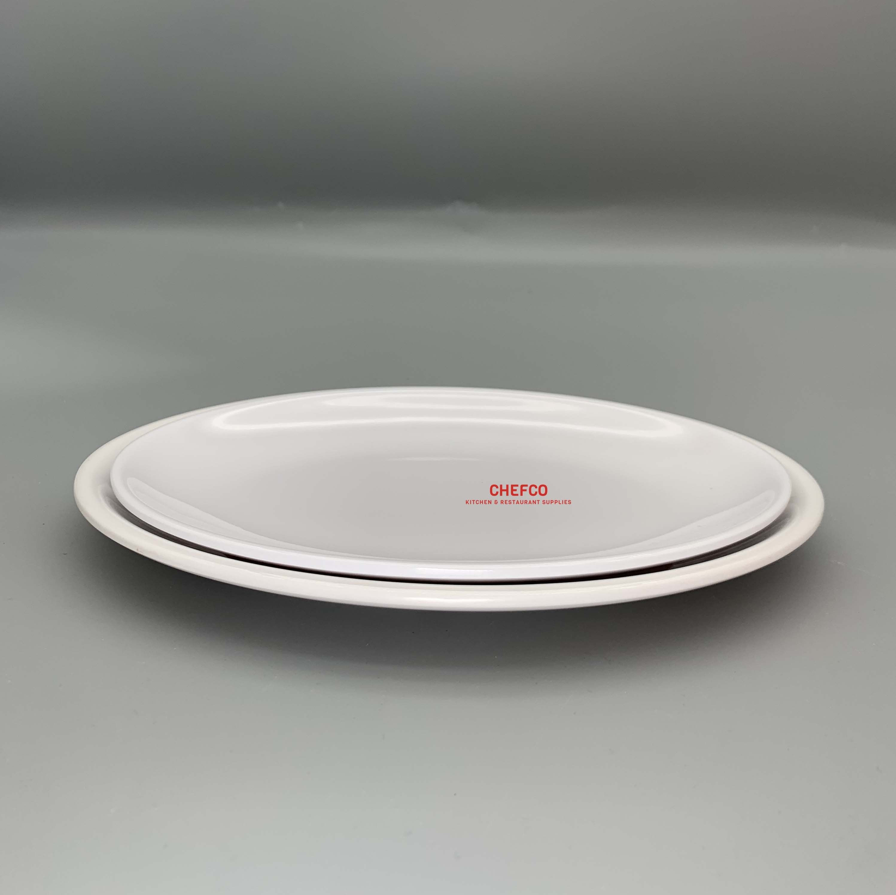 Shallow Oval Melamine Plate (D2208L-D2209L) - Chefcoca