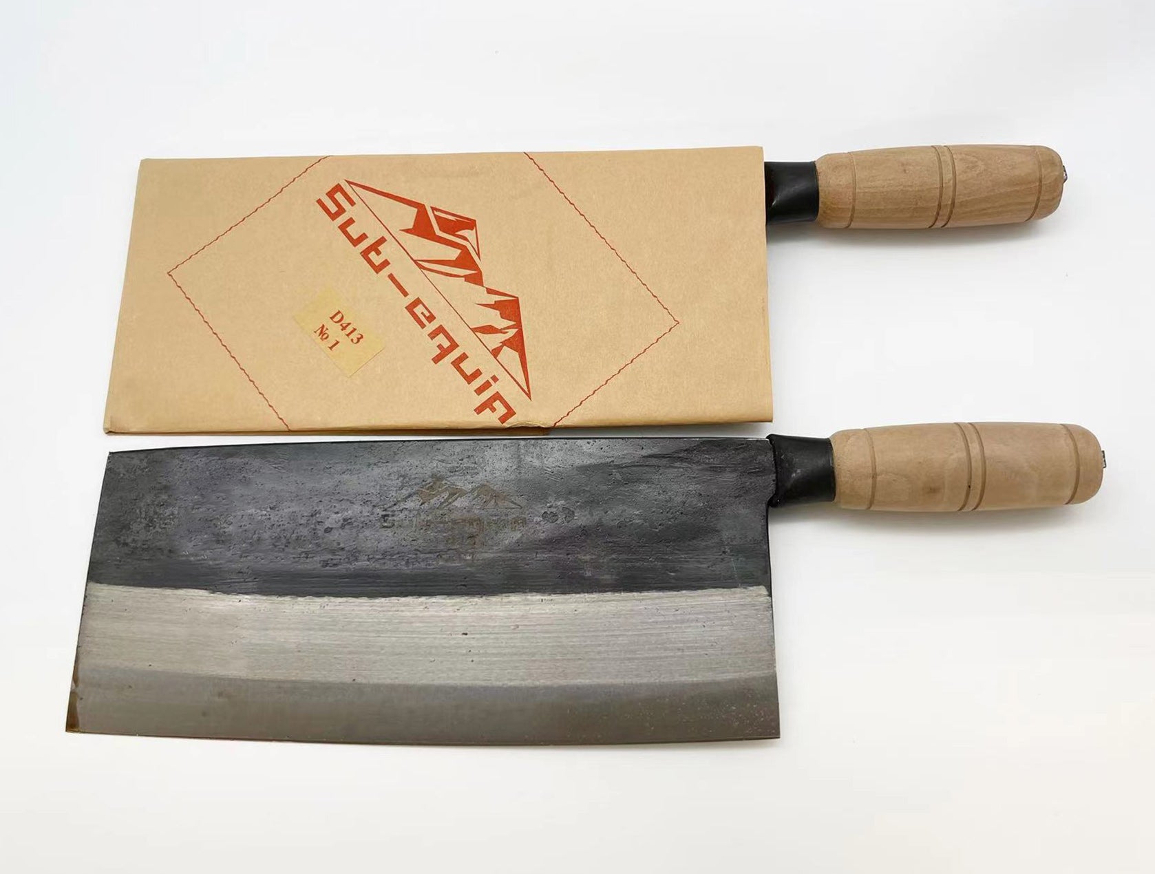 San Cleaver with Wood Handle - Chefcoca