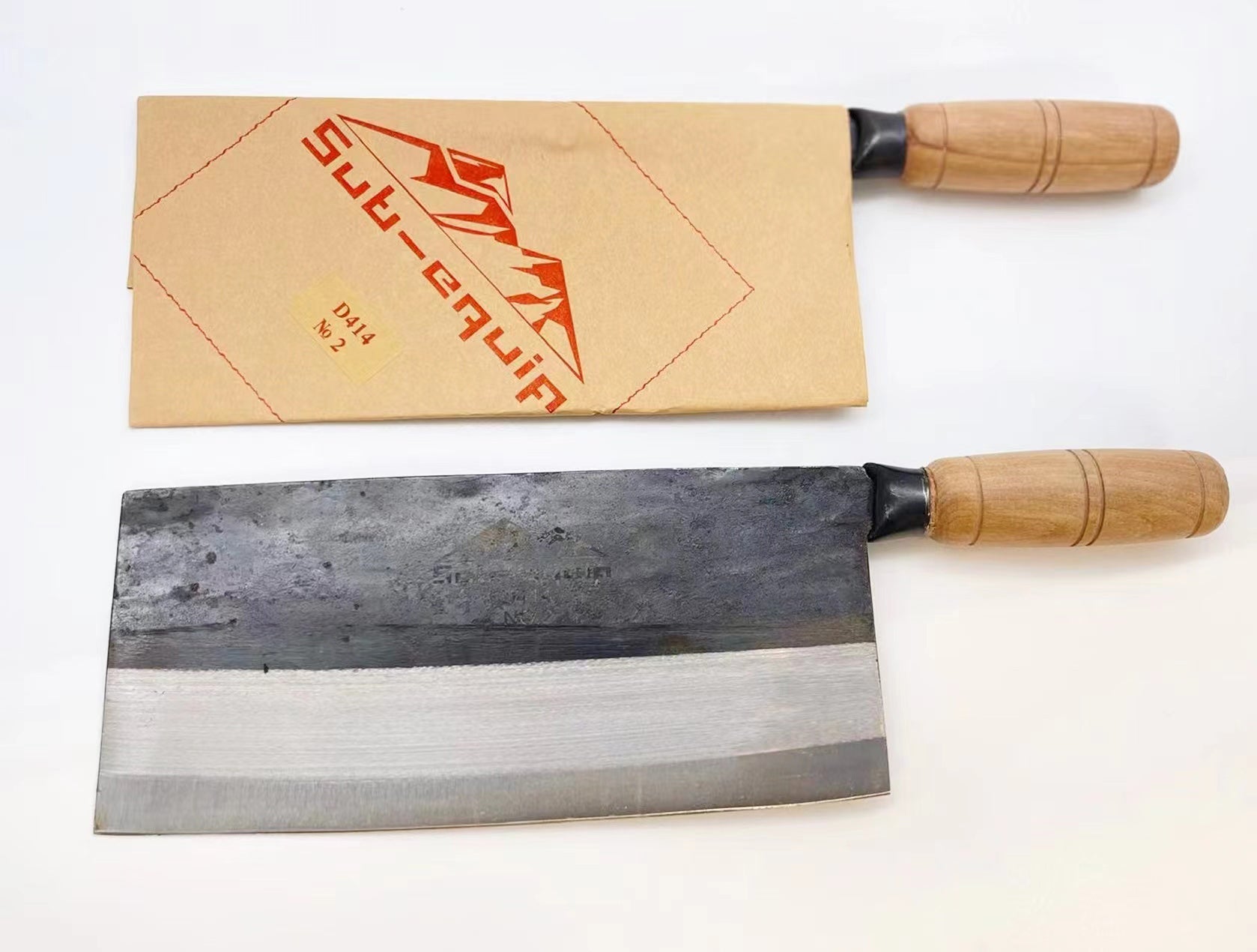 San Cleaver with Wood Handle - Chefcoca