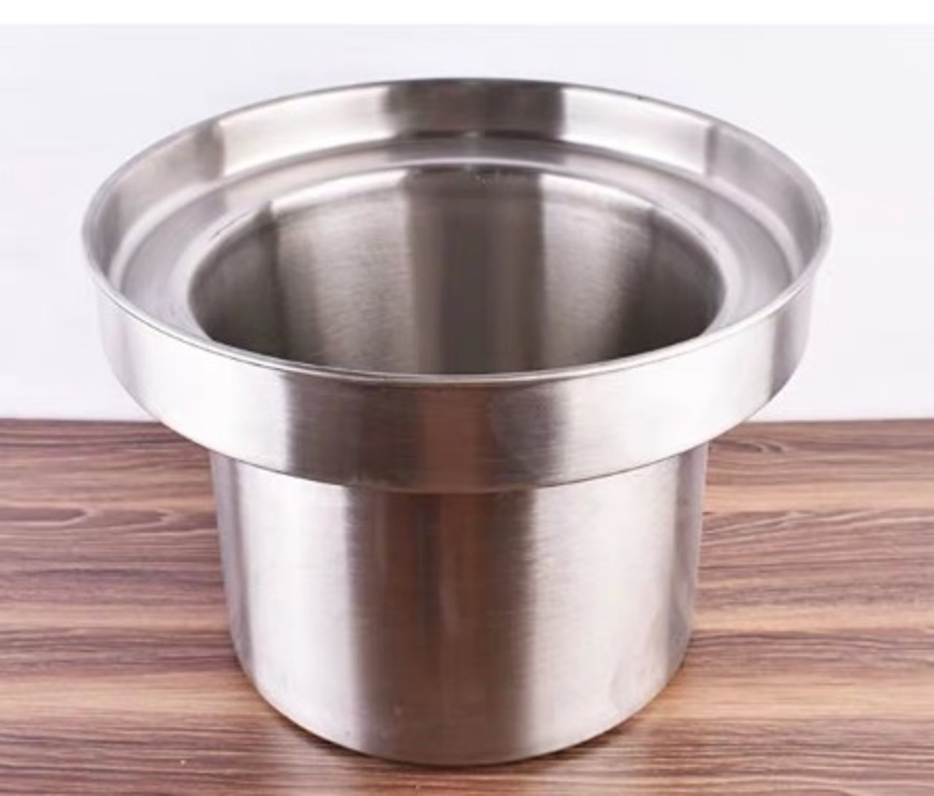 Turbo Range Stainless Steel Water Pot for Wok Range 14 3/4" outer Dia, 10"inner Dia, 7"H