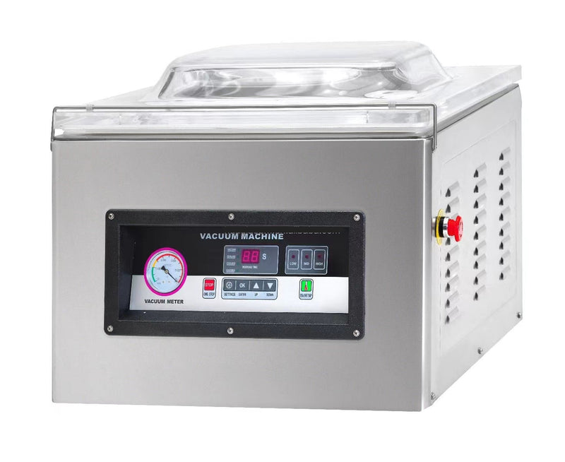 Turbo Range DZ400/ZT Chamber Vacuum Sealer with 15 1/4" Seal Bar and Oil Pump