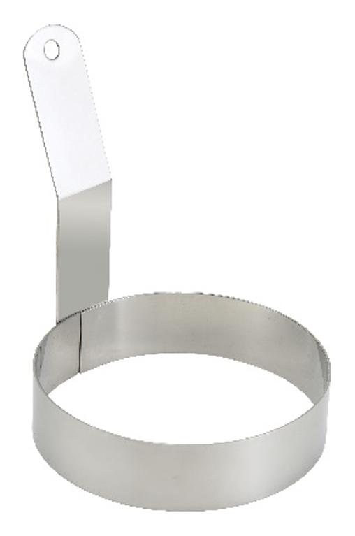 Stainless Steel Egg Round Ring (3" - 5" Diameter)